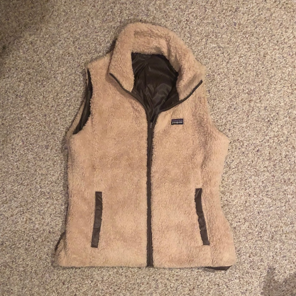 Reversible Patagonia Vest Tan
